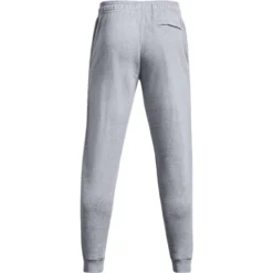 Under Armour Men's UA Rival Fleece Joggers Mod Gray Light Heather / Onyx White -Sportswear Shop s7.ps1357128 011 hb