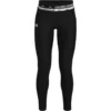 Under Armour Kids' HeatGear® Armour Leggings Black / White