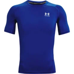 Under Armour Men's HeatGear® Armour Short Sleeve T-Shirt Royal / White -Sportswear Shop s7.ps1361518 400 hf