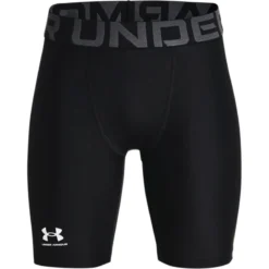 Under Armour Kids' HeatGear® Armour Shorts Black / White