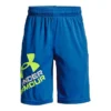 Under Armour Kids' Prototype 2.0 Logo Shorts Cruise Blue / High-Vis Yellow