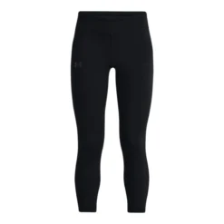 Under Armour Kids' Motion Solid Crop Leggings Black / Jet Gray