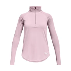 Under Armour Kids' Tech Graphic Half Zip Cool Pink / Black