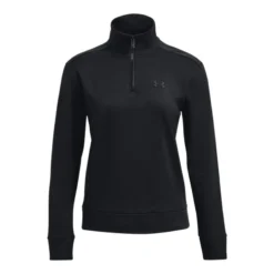 Under Armour Women's Quarter Zip Top Black -Sportswear Shop s7.ps1373058 001 hf