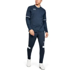 Under Armour Men's UA Challenger III Midlayer Academy / Halo Grey -Sportswear Shop s7.v5 1343918 408 fsf