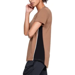Under Armour Women's Tech Colour Block Short Sleeve T-Shirt Brown 6 Under Armour Women's Tech Colour Block Short Sleeve T-Shirt Brown -Sportswear Shop s7.v5 1351087 270 sc