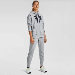 Under Armour Women's Rival Fleece Joggers Grey -Sportswear Shop s7.v5 1356416 035 fsf main