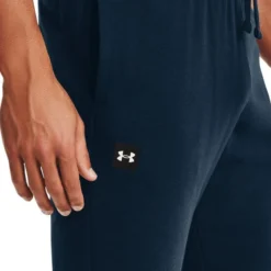 Under Armour Men's UA Rival Fleece Joggers Academy / Onyx White -Sportswear Shop s7.v5 1357128 408 sidedet