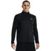 Under Armour Men's Speed Stride 2.0 Half Zip Top Black / Reflective