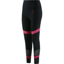 Kids' Savannah 7/8 Leggings Black / Pink