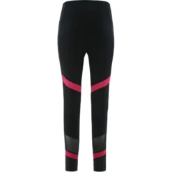 Kids' Savannah 7/8 Leggings Black / Pink -Sportswear Shop savannah 176 7 8 length poly elastane leggings pants black vivacious wmns 3 1