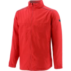 Men's Sloan Fleece Lined Full Zip Jacket Red -Sportswear Shop sloan55 fleece lined jacket red 1