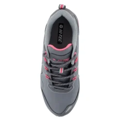 Hi-Tec Women's Stinger Waterproof Hiking Shoes Graffute / Chiaccio / Pink -Sportswear Shop stinger wp womens o010138 051 ds
