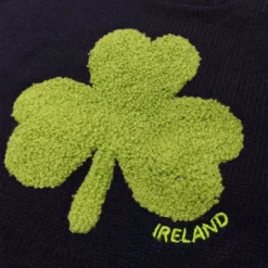 Trad Craft Kids' Shamrock Jumper Navy Knit Emerald 5 Trad Craft Kids' Shamrock Jumper Navy Knit Emerald -Sportswear Shop t7467 03