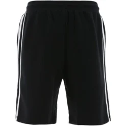 Kids' Trigger French Terry Leisure Shorts Black / White -Sportswear Shop trigger126 flc shorts blk 3s 3