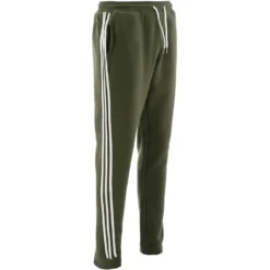 Men's Trigger Fleece Skinny Tracksuit Bottoms Khaki -Sportswear Shop trigger37 skinny pants khaki 3s 2