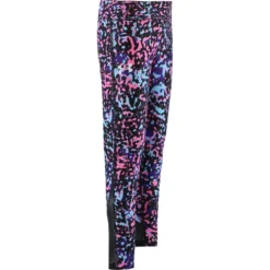 Under Armour Kids' HeatGear® Armour Printed Ankle Crop Black / White