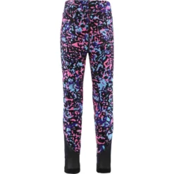 Under Armour Kids' HeatGear® Armour Printed Ankle Crop Black / White -Sportswear Shop under armour girls leggings blk multi 1361239 3