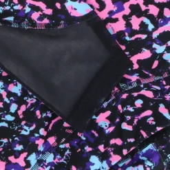 Under Armour Kids' HeatGear® Armour Printed Ankle Crop Black / White -Sportswear Shop under armour girls leggings blk multi 1361239 5