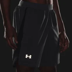 Under Armour Men's Launch Run 7" Shorts Pitch Gray / Black / Reflective -Sportswear Shop v5 1361493 014 refl