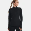 Under Armour Women's UA Qualifier Run 2.0 Half Zip Black / Black / Reflective