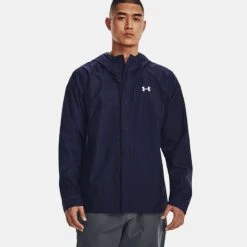 Under Armour Men's UA Stormproof Cloudstrike 2.0 Jacket Midnight Navy / White