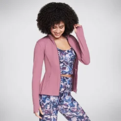 Skechers Women's Go Walk Mesh Jacket Dark Mauve -Sportswear Shop w03ja158 dkmv e