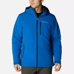Columbia Men's Gate Racer™ Softshell Jacket Bright Indigo / Collegiate Navy