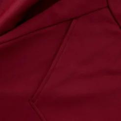 Men's Zack Fleece Pullover Hoodie Red/ Black / Silver -Sportswear Shop zack 012 0 gen rdbksv adlt p6